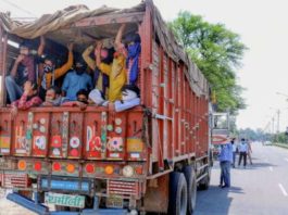 truck with labour